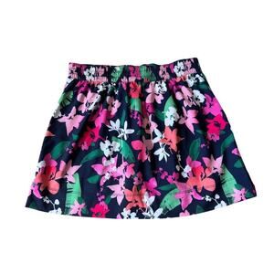 SPEEDO workout/Swim skirt/skort; size Medium, built-in shorts, Floral Print
